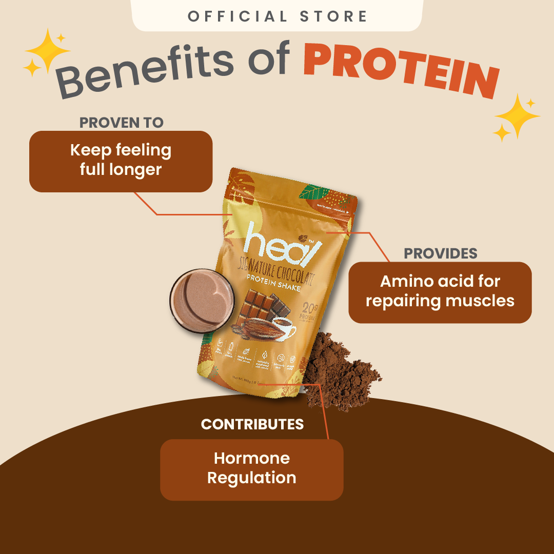 Heal Signature Chocolate Protein Shake, 15 Servings Value Pack – Heal ...