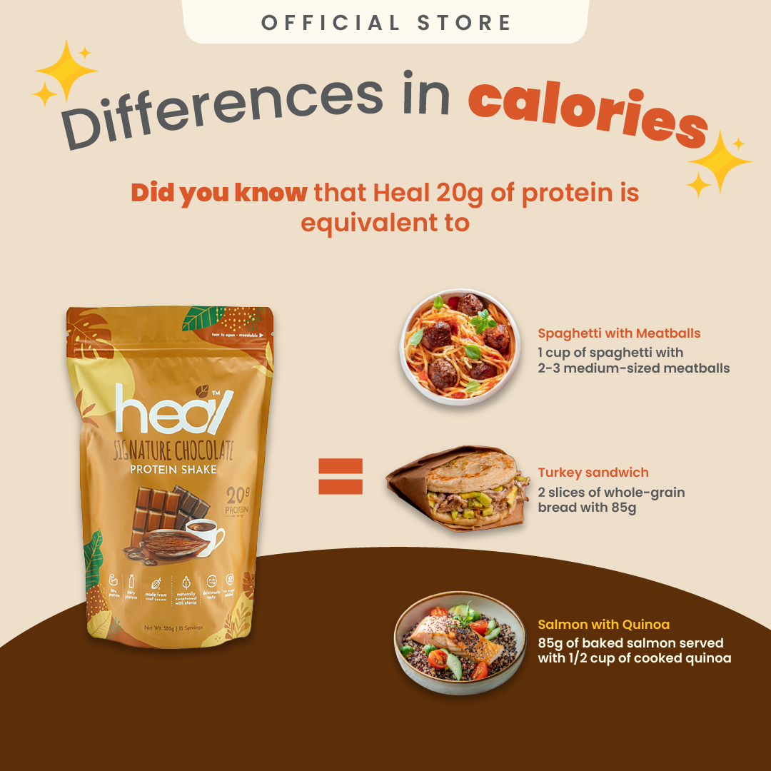 Heal Signature Chocolate Protein Shake, 15 Servings Value Pack – Heal ...