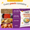 Heal Protein Puffs Thai Tom Yum (48g) - High-Protein High-Fibre Crunchy Goodness: Guilt-Free Snacking for Muscle Growth and Gut Health Delight