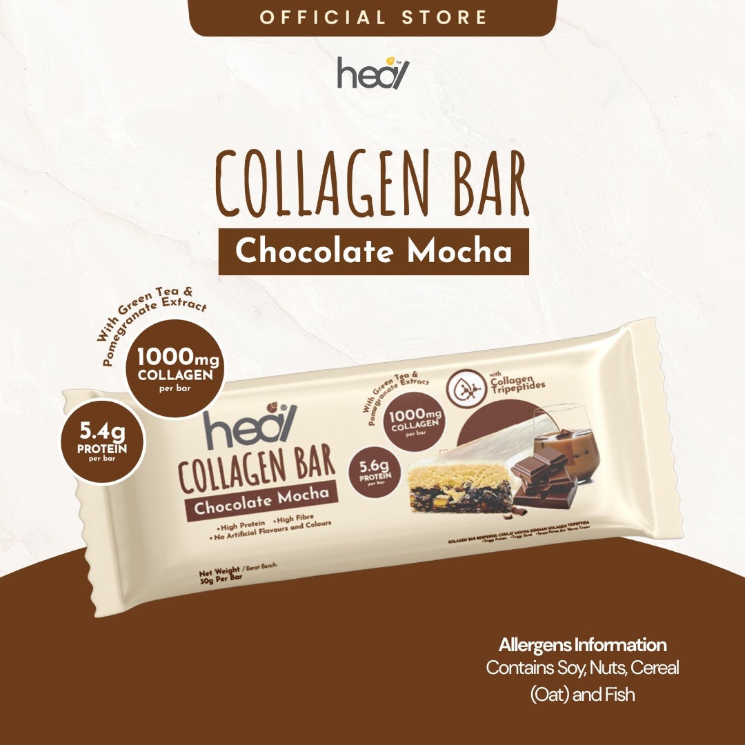 [NEW LAUNCH] HEAL COLLAGEN BAR - CHOCOLATE MOCHA